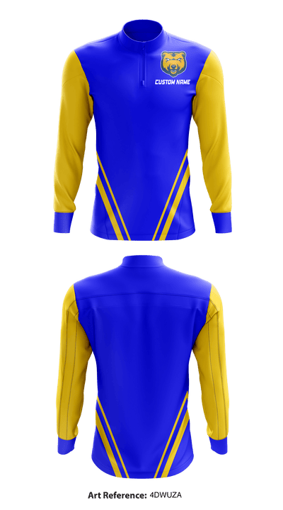 Alcester-Hudson High School 17598476 Quarter Zip Jacket - 3