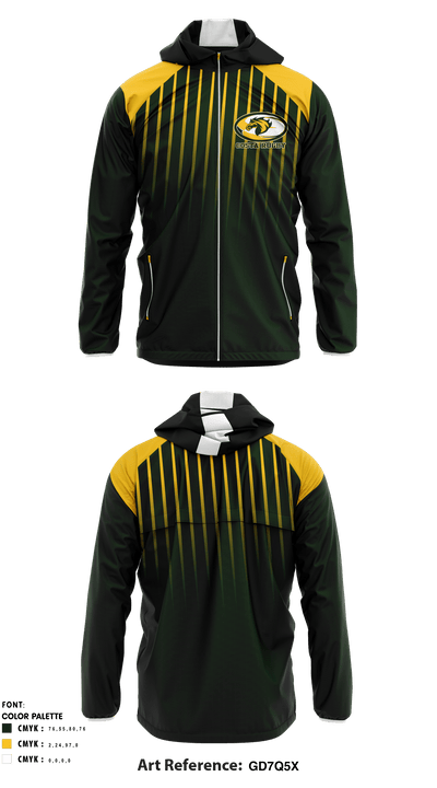 Mira Costa High School Rugby 27581473 Windbreaker - 1