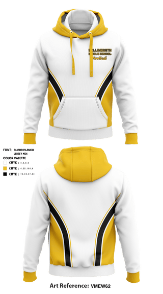 Hoodie, Bellingrath Middle School Football, Football, Teamtime, Team time, sublimation, custom sports apparel, team uniforms, spirit wear, spiritwear, sports uniforms, custom shirts, team store, custom team store, fundraiser sports, apparel fundraiser