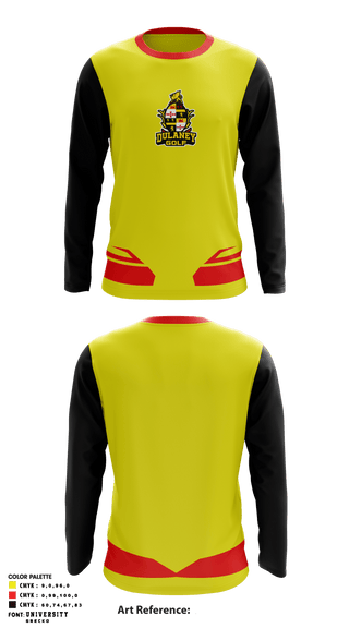 Long Sleeve Performance Shirt, Dulaney High School Golf, Golf, Teamtime, Team time, sublimation, custom sports apparel, team uniforms, spirit wear, spiritwear, sports uniforms, custom shirts, team store, custom team store, fundraiser sports, apparel fundraiser
