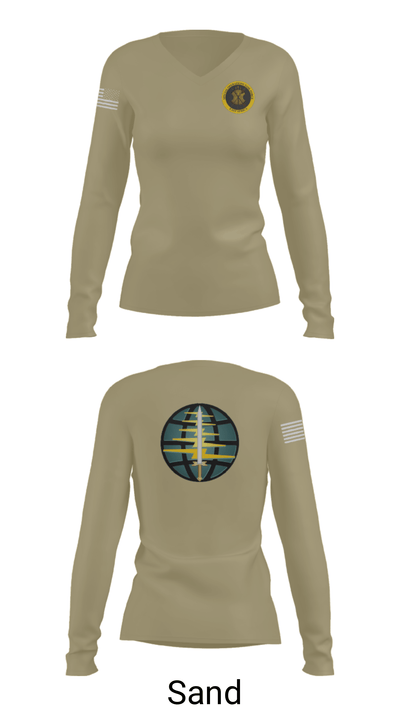 TIOG EA 44555936 Women's Long Sleeve V-neck Shirt - 42