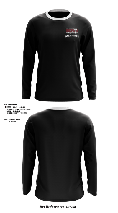 ISO Elite Basketball 2718631 Long Sleeve Performance Shirt - 1