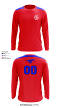 Grapevine Mustangs 91770240 Long Sleeve Performance Shirt - 5