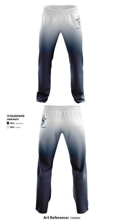 Liberal Arts and Science Academy High School Cross Country 39848663 Sweatpants - 1