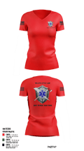 Willits Little Lake Joint Rescue Task Force 48326276 Women's Short Sleeve V-neck Shirt - 2 (1)