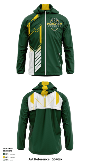 Windbreaker, Parkview High School Football, Football, Teamtime, Team time, sublimation, custom sports apparel, team uniforms, spirit wear, spiritwear, sports uniforms, custom shirts, team store, custom team store, fundraiser sports, apparel fundraiser