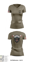 Apache 10748553 Women's Short Sleeve V-neck Shirt - 6