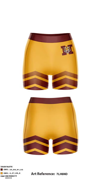 Harrisburg High School Volleyball 84936473 Track Shorts - 2