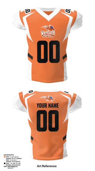 Football Jersey, Whiteaker Middle School Football, Football, Teamtime, Team time, sublimation, custom sports apparel, team uniforms, spirit wear, spiritwear, sports uniforms, custom shirts, team store, custom team store, fundraiser sports, apparel fundraiser