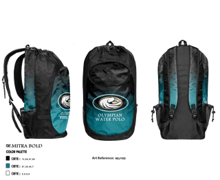 Gear Bag, Olympian High School Water Polo, School Spirit Store, Teamtime, Team time, sublimation, custom sports apparel, team uniforms, spirit wear, spiritwear, sports uniforms, custom shirts, team store, custom team store, fundraiser sports, apparel fundraiser