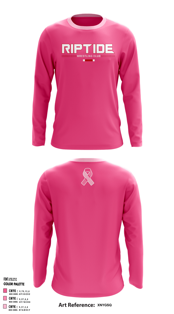 Long Sleeve Performance Shirt, Riptide Wrestling Club, Wrestling, Teamtime, Team time, sublimation, custom sports apparel, team uniforms, spirit wear, spiritwear, sports uniforms, custom shirts, team store, custom team store, fundraiser sports, apparel fundraiser