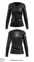 1ST PLT ALPACAS 72699724 Women's Long Sleeve V-neck Shirt - 7