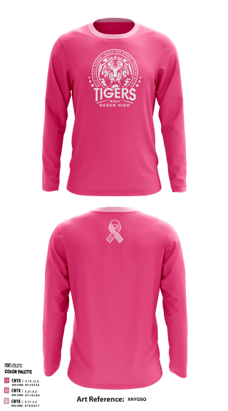 Long Sleeve Performance Shirt, Ogden Tigers, Cross Country, Teamtime, Team time, sublimation, custom sports apparel, team uniforms, spirit wear, spiritwear, sports uniforms, custom shirts, team store, custom team store, fundraiser sports, apparel fundraiser