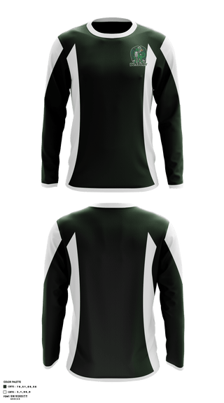 Long Sleeve Performance Shirt, Duxbury High School Cheer, , Teamtime, Team time, sublimation, custom sports apparel, team uniforms, spirit wear, spiritwear, sports uniforms, custom shirts, team store, custom team store, fundraiser sports, apparel fundraiser