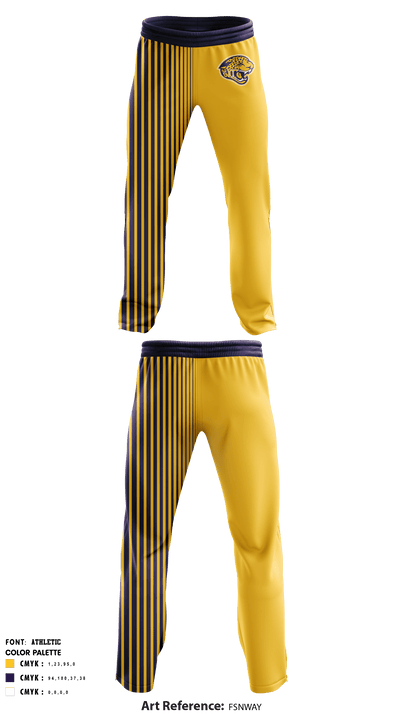 San Jose City College Basketball 2025873 Sweatpants - 1