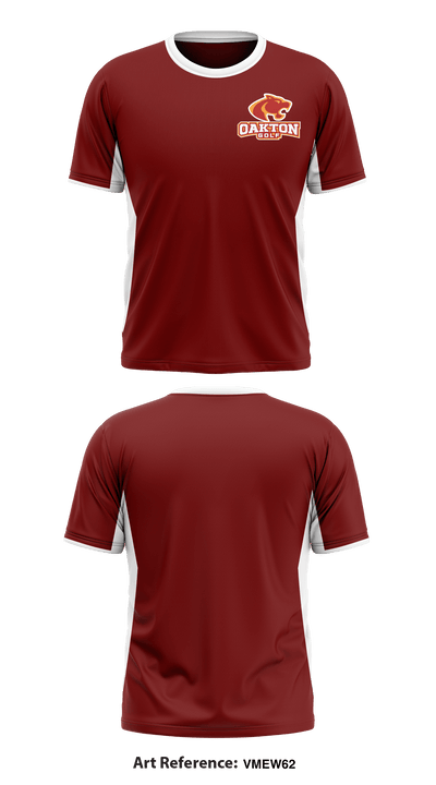 Oakton Golf 95528229 Short Sleeve Performance Shirt - 1