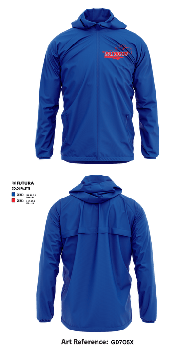 College Of Central Florida Softball 73509796 Windbreaker - 1
