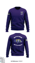 USS NEVADA SSBN 733 65073503 Crew Neck Sweatshirt - 2