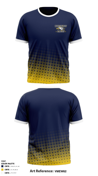 Short Sleeve Performance Shirt, Northeast High School Swimming, School Spirit Store, Teamtime, Team time, sublimation, custom sports apparel, team uniforms, spirit wear, spiritwear, sports uniforms, custom shirts, team store, custom team store, fundraiser sports, apparel fundraiser