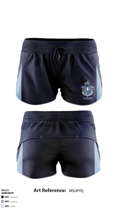 Iroquois High School Cheer 2670316 Women's Shorts - 2