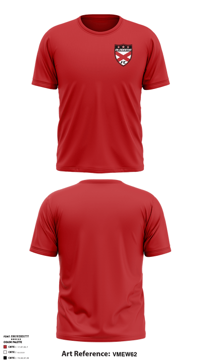 Alabama FC 6060927 Short Sleeve Performance Shirt - 9