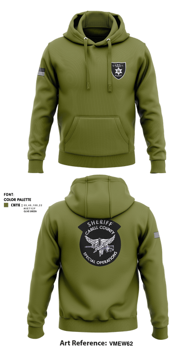 Cabell County Special Operations 13615522 Hoodie - 2
