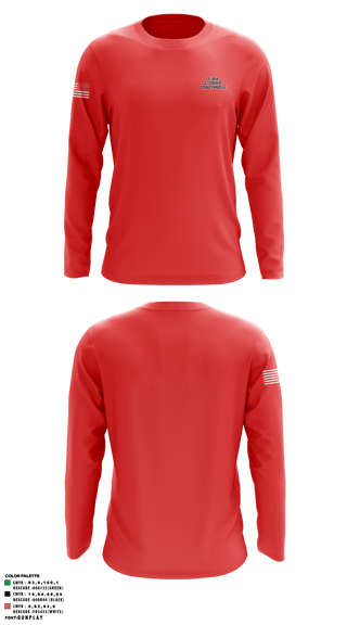 Long Sleeve Performance Shirt, , National Guard, Teamtime, Team time, sublimation, custom sports apparel, team uniforms, spirit wear, spiritwear, sports uniforms, custom shirts, team store, custom team store, fundraiser sports, apparel fundraiser