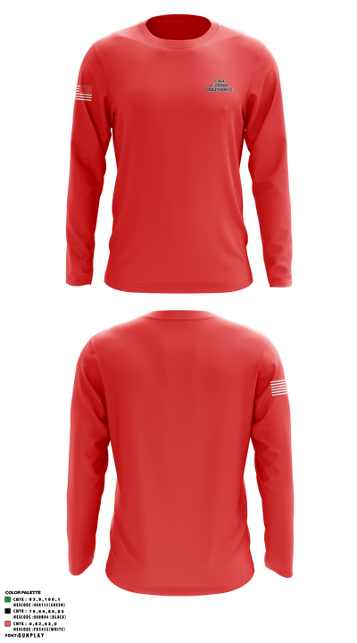 1/104 C Troop CrazyHorse 61270884 Long Sleeve Performance Shirt - 3