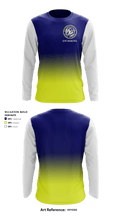 Walkersville High School Swimming 14429382 Long Sleeve Performance Shirt - 1
