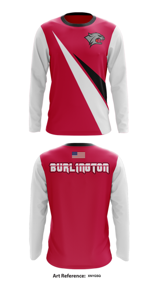 Burlington 44045417 Long Sleeve Performance Shirt - 1