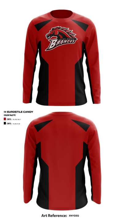 Union Grove Bowling 64327796 Long Sleeve Performance Shirt - 1