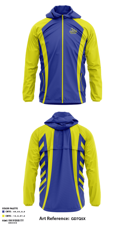 John R Lewis High School Soccer 84034596 Windbreaker - 1
