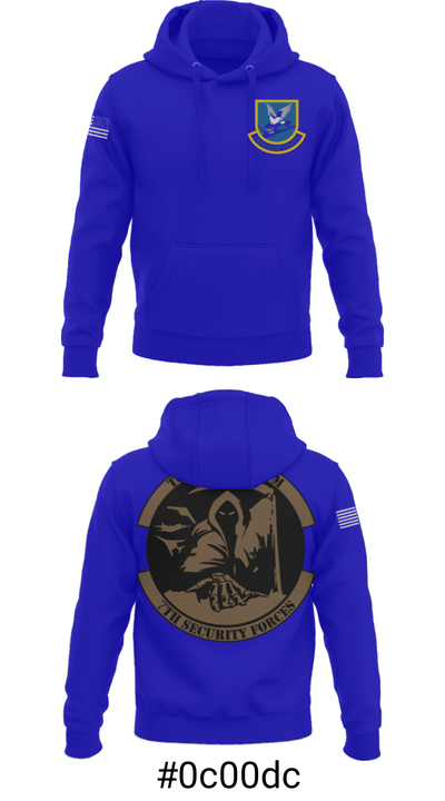 7th Security Forces 36998584 Hoodie - 38