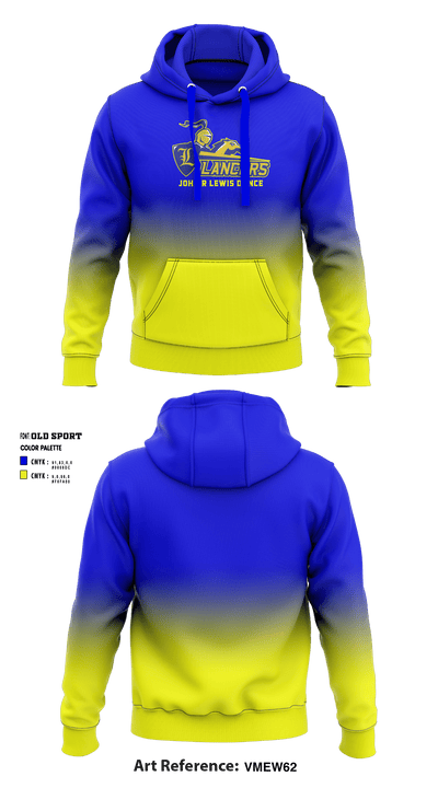 John R Lewis High School Dance 95156716 Hoodie - 1