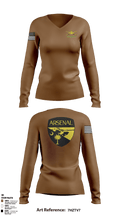 Arsenal Company 19808610 Women's Long Sleeve V-neck Shirt - 1