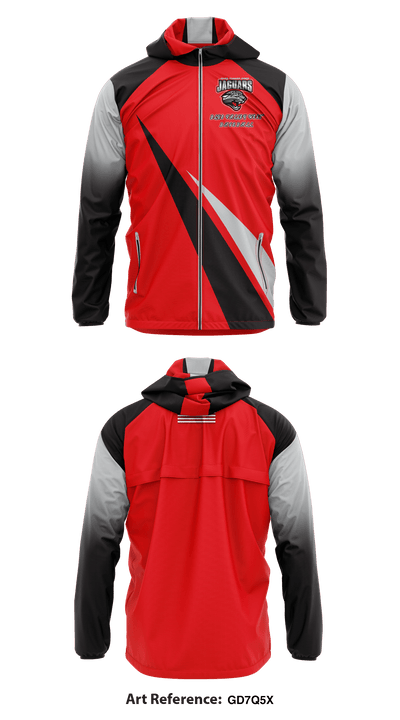 Blue Valley West Baseball 11416438 Windbreaker - 1