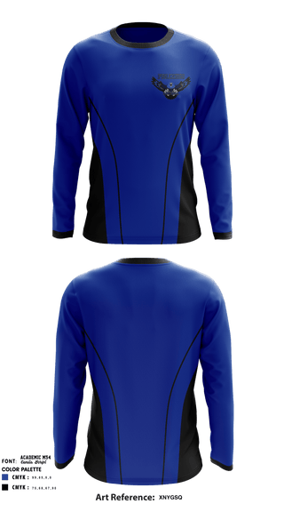 Long Sleeve Performance Shirt, Coral Academy Falcons, Football, Teamtime, Team time, sublimation, custom sports apparel, team uniforms, spirit wear, spiritwear, sports uniforms, custom shirts, team store, custom team store, fundraiser sports, apparel fundraiser