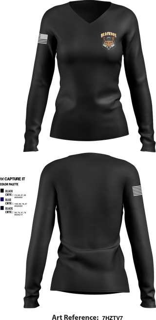 Women's Long Sleeve Vneck Shirt, , , Teamtime, Team time, sublimation, custom sports apparel, team uniforms, spirit wear, spiritwear, sports uniforms, custom shirts, team store, custom team store, fundraiser sports, apparel fundraiser