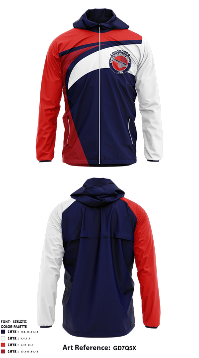 Sporting California 68740545 Windbreaker - 1