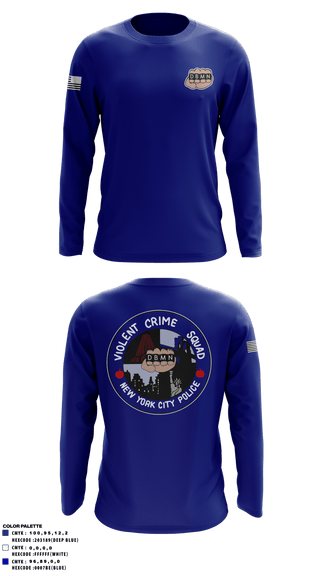 Long Sleeve Performance Shirt, , Police, Teamtime, Team time, sublimation, custom sports apparel, team uniforms, spirit wear, spiritwear, sports uniforms, custom shirts, team store, custom team store, fundraiser sports, apparel fundraiser