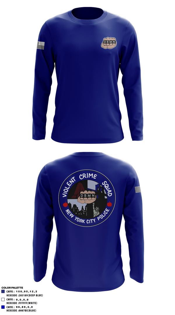 Long Sleeve Performance Shirt, , Police, Teamtime, Team time, sublimation, custom sports apparel, team uniforms, spirit wear, spiritwear, sports uniforms, custom shirts, team store, custom team store, fundraiser sports, apparel fundraiser