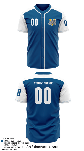 Two Button Baseball Jersey, Venus High School Baseball, Baseball, Teamtime, Team time, sublimation, custom sports apparel, team uniforms, spirit wear, spiritwear, sports uniforms, custom shirts, team store, custom team store, fundraiser sports, apparel fundraiser