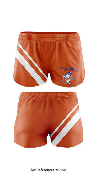 Track Shorts, Eastside High School, School Spirit Store, Teamtime, Team time, sublimation, custom sports apparel, team uniforms, spirit wear, spiritwear, sports uniforms, custom shirts, team store, custom team store, fundraiser sports, apparel fundraiser
