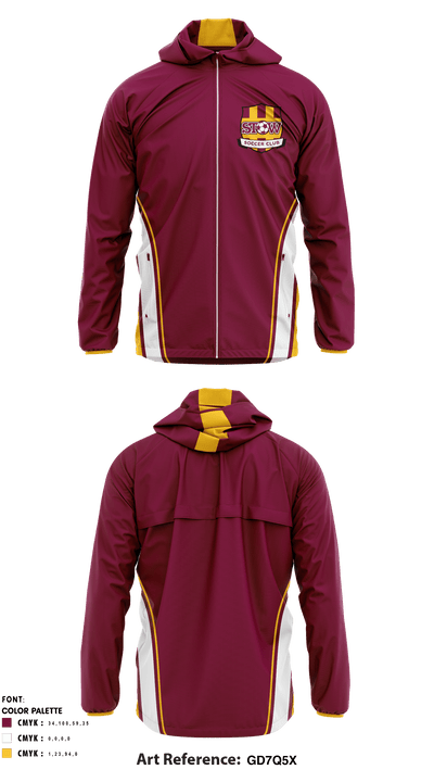Stow Soccer Club 74510788 Windbreaker - 1