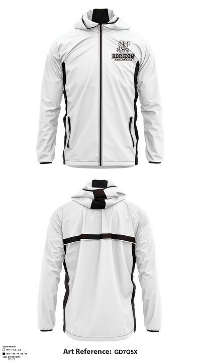Horizon High School Football 52887168 Windbreaker - 1