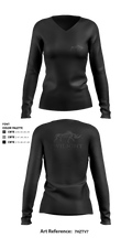 Twilight Executive Services 4698094 Women's Long Sleeve V-neck Shirt - 8