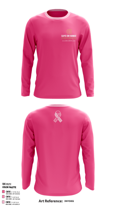 Hawaii Gamers & Streaming Association 501c3 60906741 Long Sleeve Performance Shirt - 3