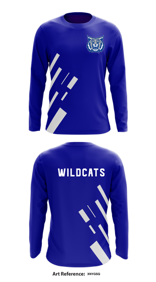 Wildcats 2795526 Long Sleeve Performance Shirt - 1