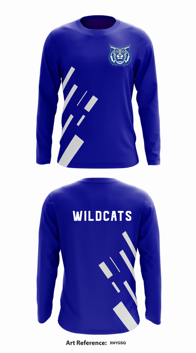 Wildcats 2795526 Long Sleeve Performance Shirt - 1