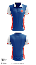 Midway High School Volleyball 88338972 Short Sleeve Performance Polo - 1